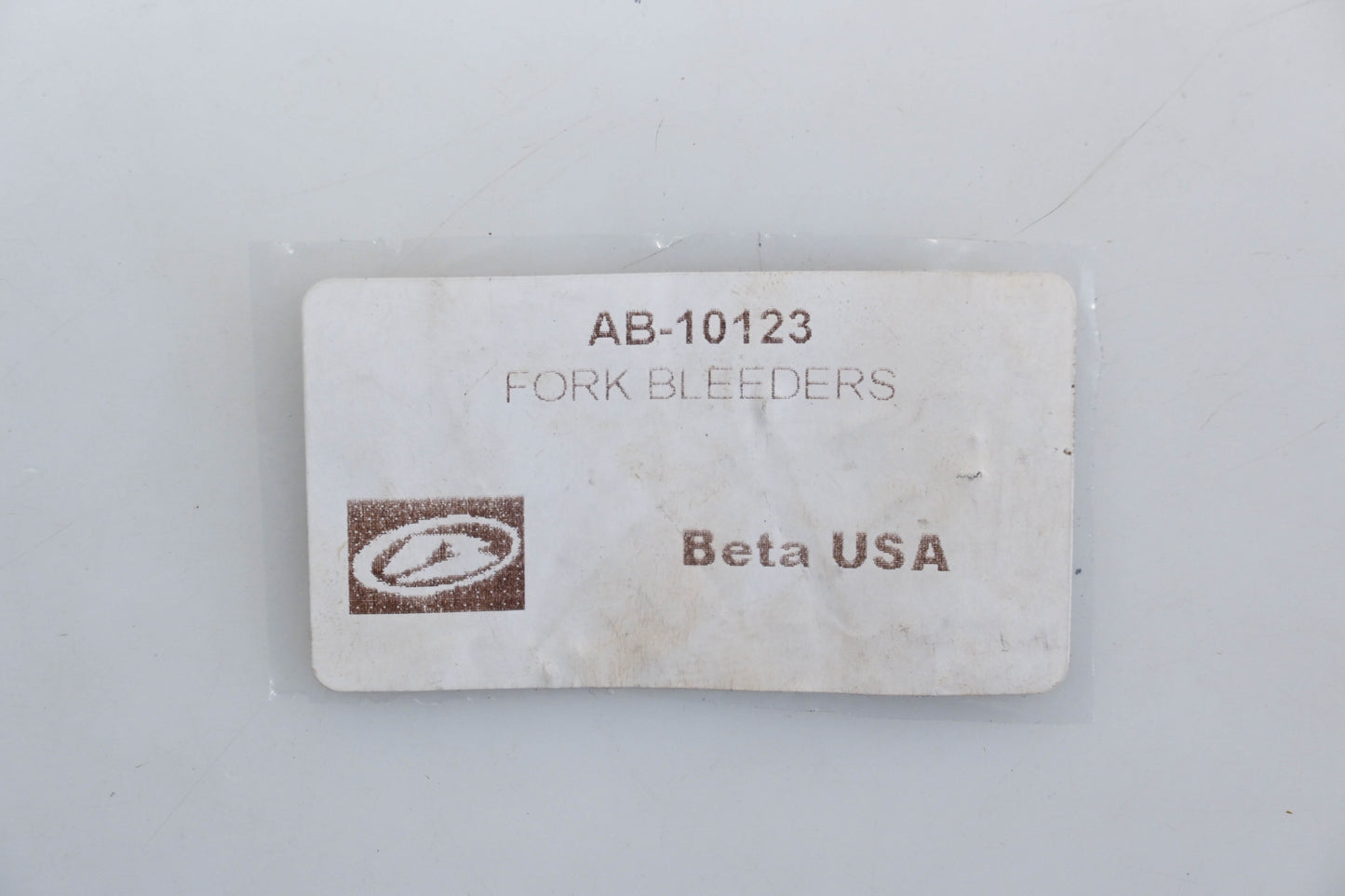 Beta AB-10123 Fork Bleeder Kit NOS