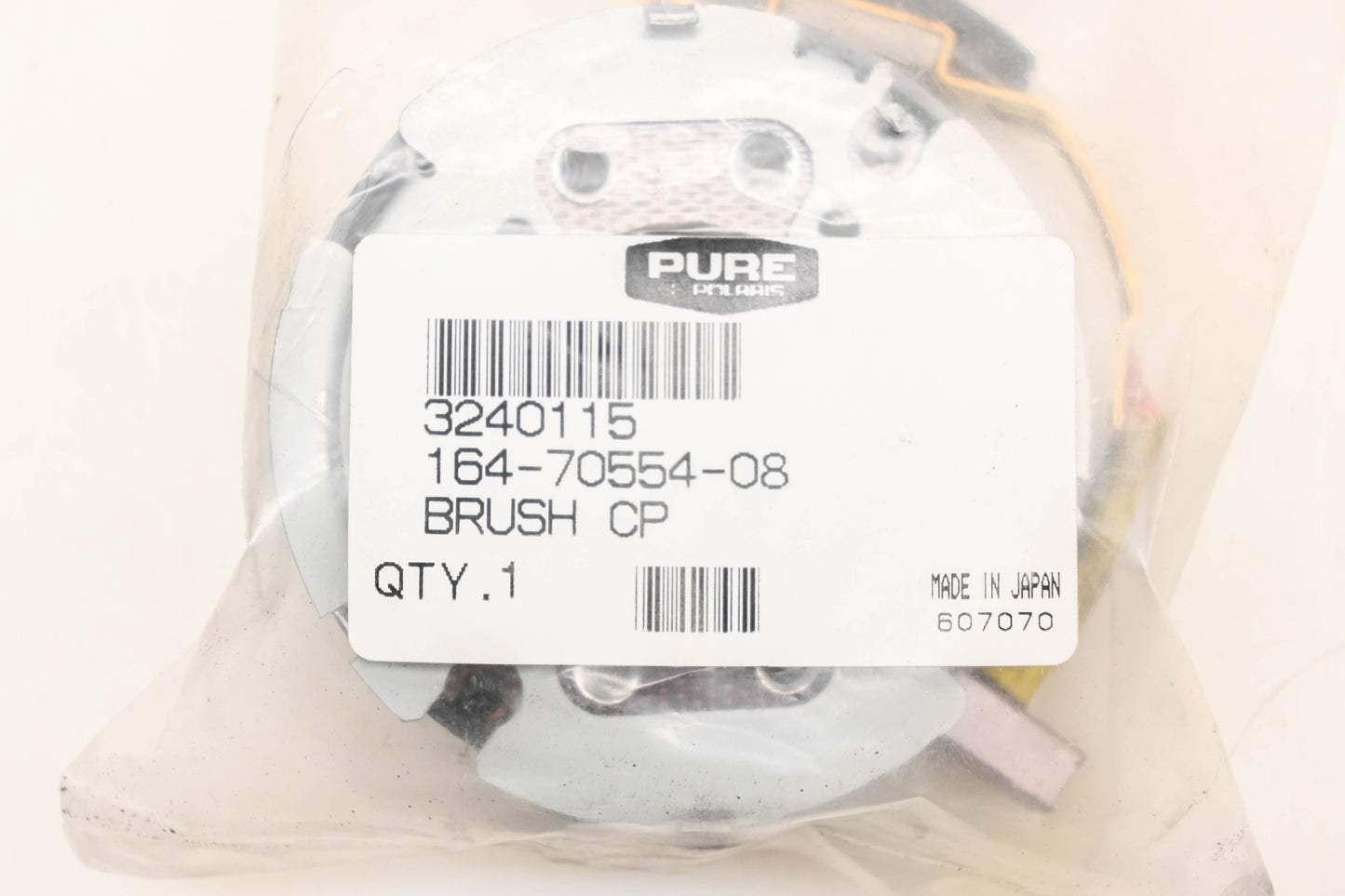New OEM Polaris 3240115, 164-70554-08 Complete Starter Motor Brush Kit NOS