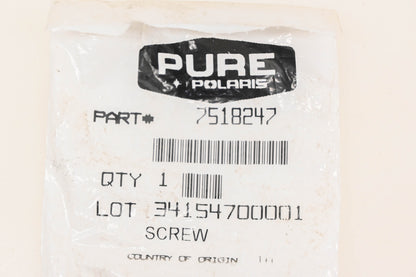 New OEM Polaris 7518247 Socket Head Screw NOS