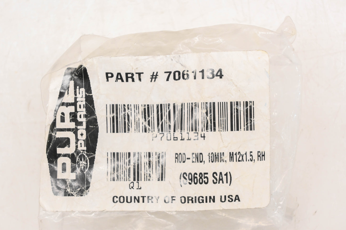 New OEM Polaris 7061134 Righthand Tie Rod End NOS