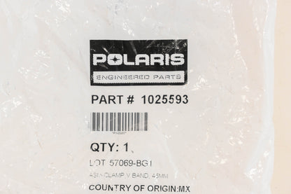 New OEM Polaris 1025593 Exhaust Clamp Kit NOS