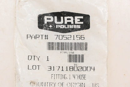 New OEM Polaris 7052156 Hose Fitting NOS
