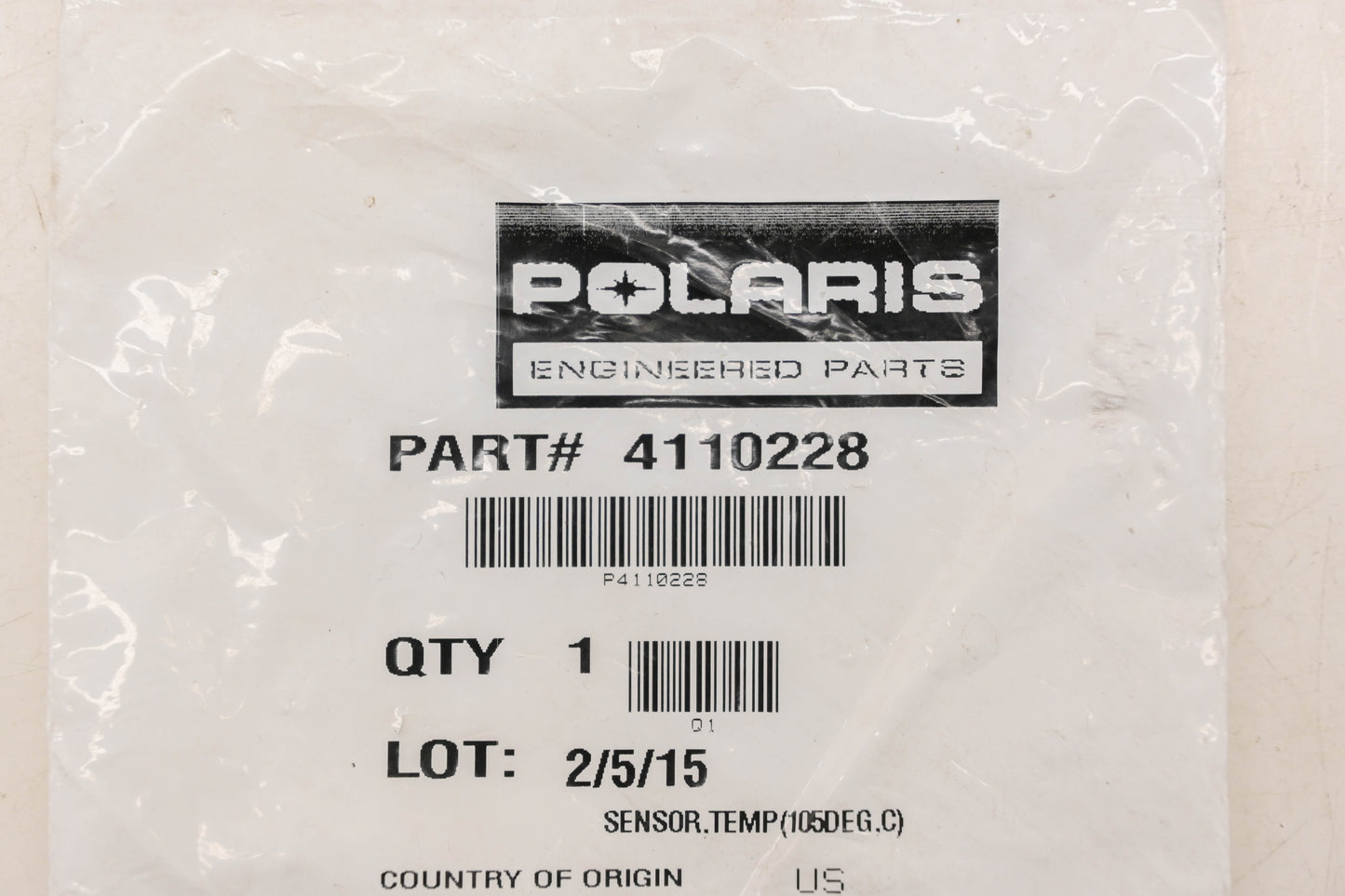 New OEM Polaris 4110228 Temperature Sensor NOS