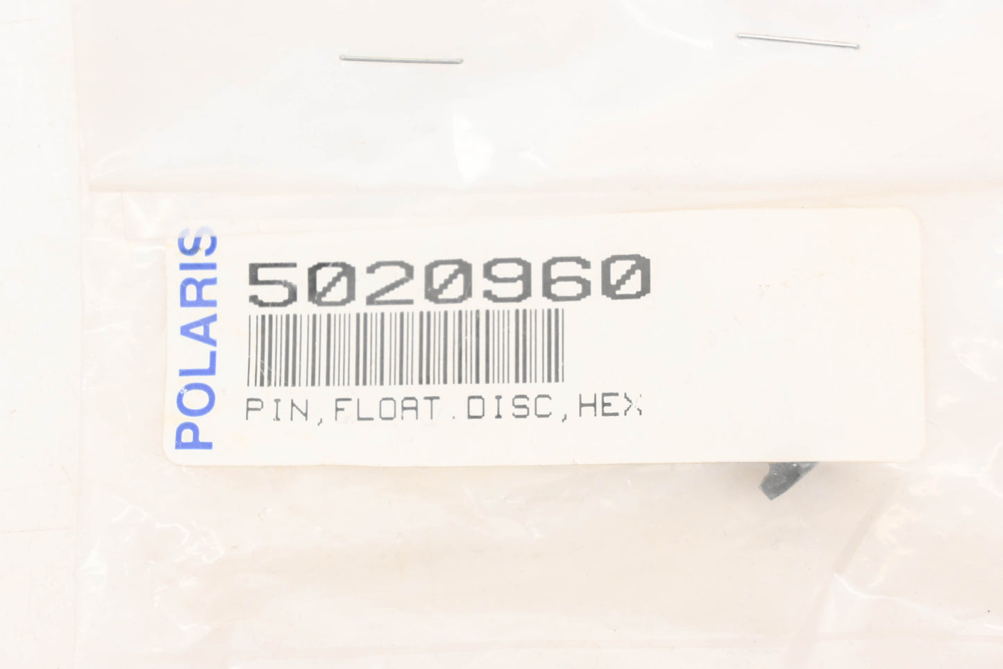 New OEM Polaris 5020960 Float Disc Hex Pin NOS