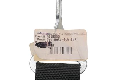New OEM Polaris A115000 Black 5th Point Seat Sub Belt NOS