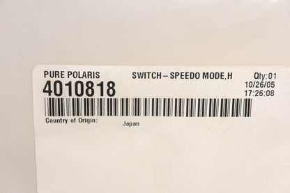 New OEM Polaris 4010818 Speedometer Control Button Switch NOS