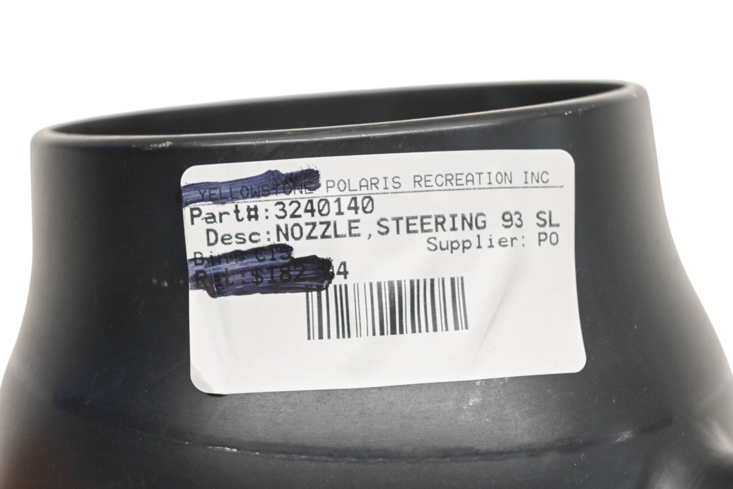 New OEM Polaris 3240140, 404-45002-20 1993 SL 650 Steering Nozzle NOS