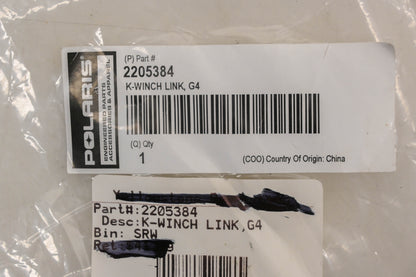 New OEM Polaris 2205384 Winch Link NOS