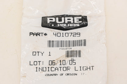 New OEM Polaris 4010729 Neutral Light Indicator NOS