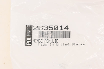 New OEM Polaris 2635014 Lid Hinge Assembly NOS