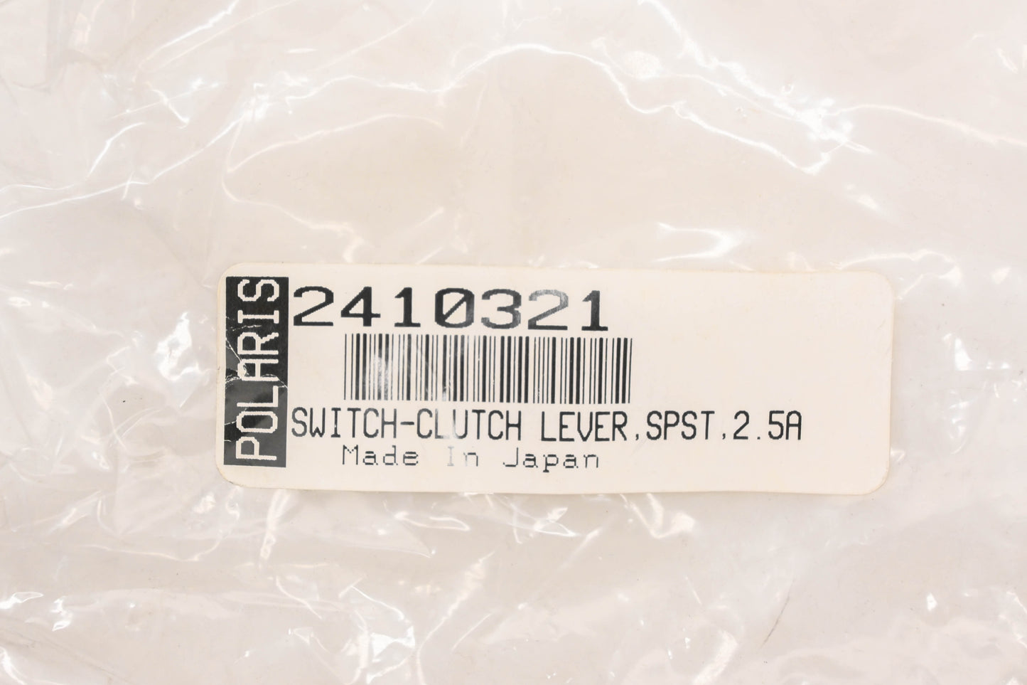 New OEM Polaris 2410321 Clutch Lever Switch NOS