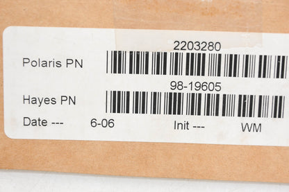 New OEM Polaris 2203280 Front Brake Master Cylinder Handlebar Assembly NOS