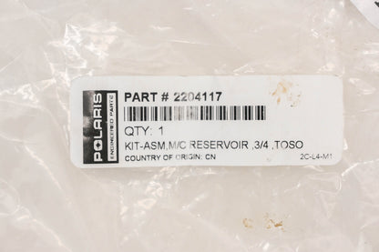 New OEM Polaris 2204117 Master Cylinder Reservoir Kit NOS