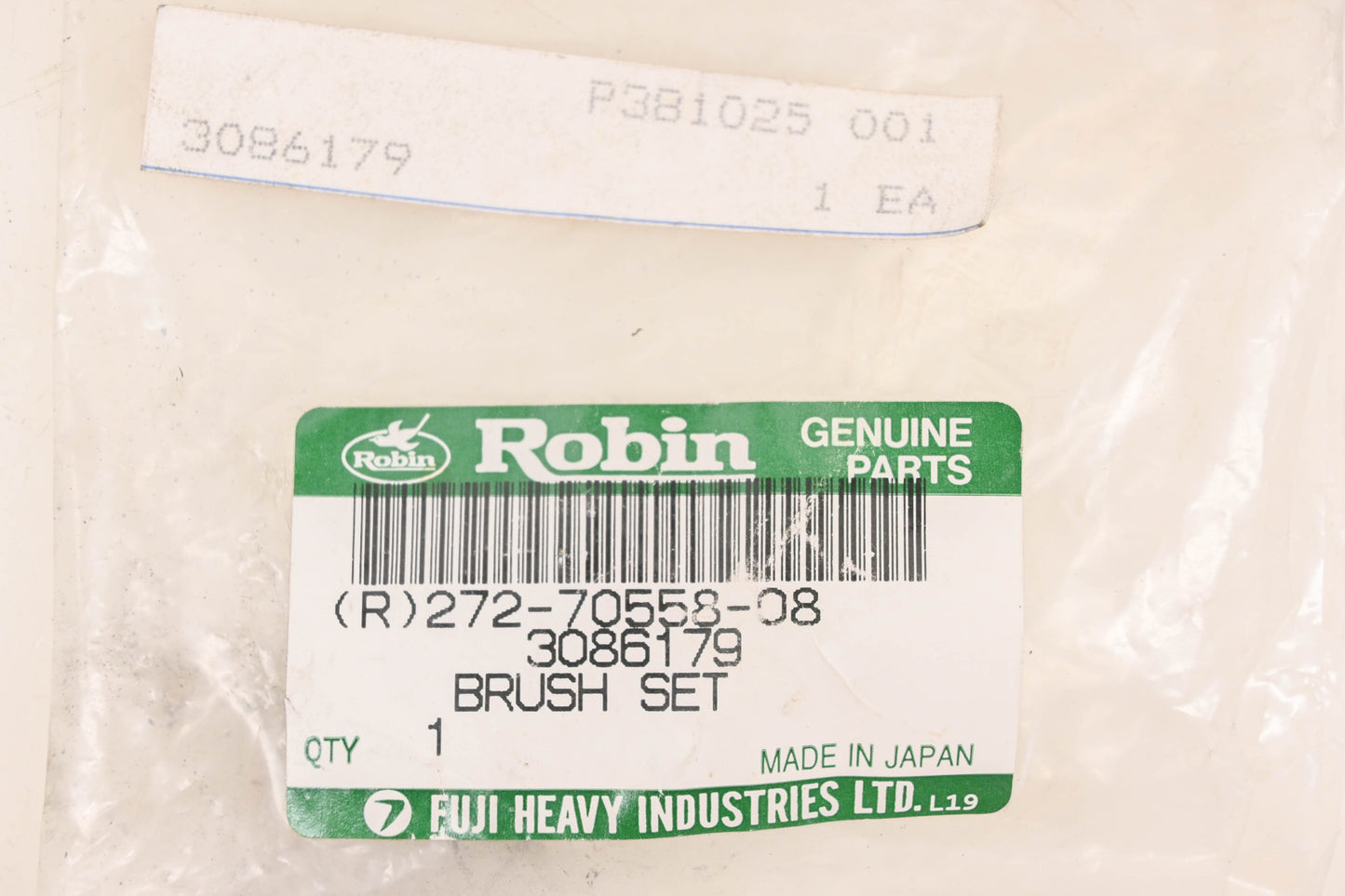 New OEM Polaris 3086179, 272-70558-08 Robin Brush Kit NOS