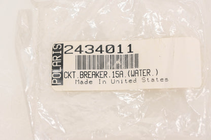 New OEM Polaris 2434011 Circuit Breaker 15amp NOS
