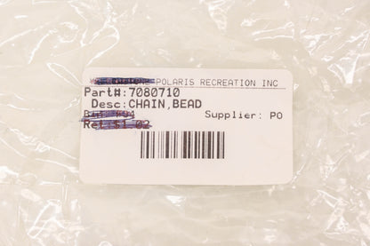 New OEM Polaris 7080710 Bead Chain 4" NOS