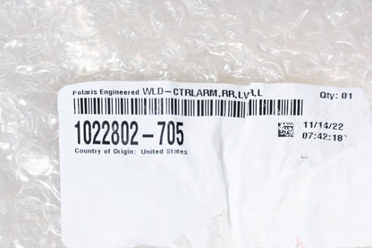 New OEM Polaris 1022802-705 Silver Rear Lower Left Control Arm NOS