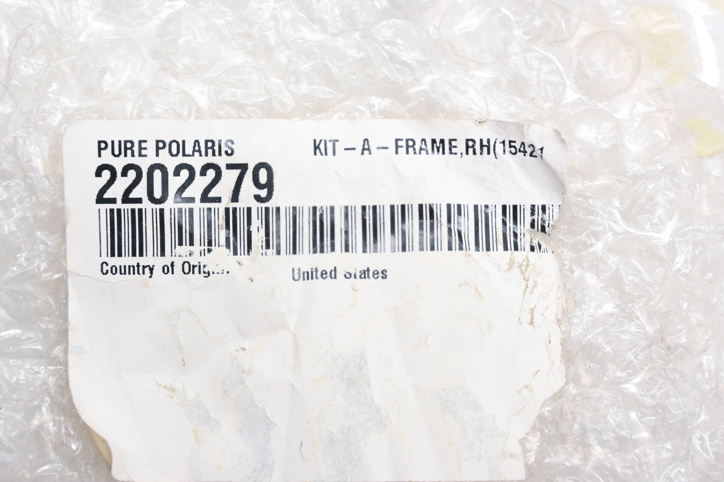 New OEM Polaris 2202279 Front Right A-Arm Kit NOS