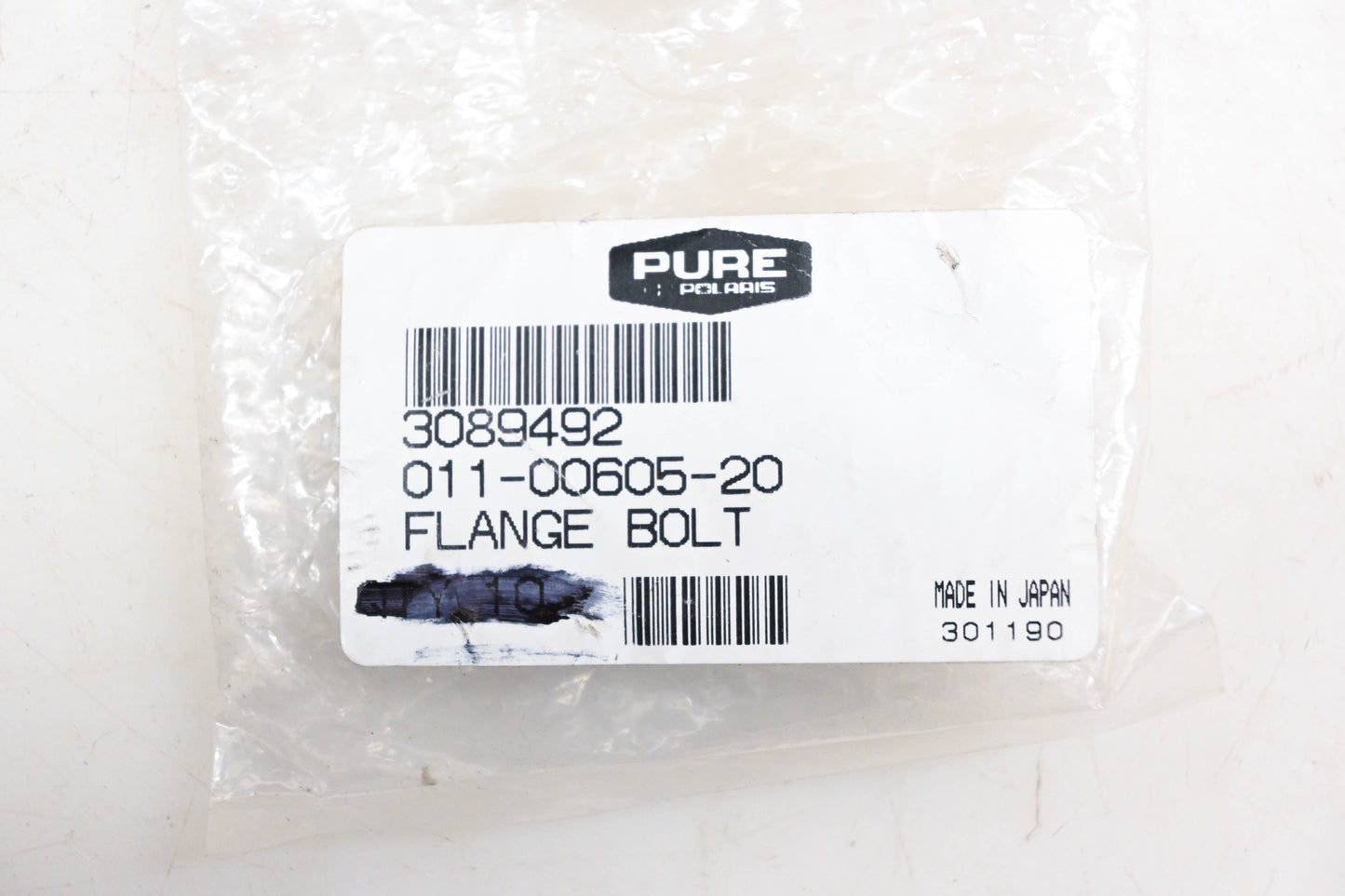 New OEM Polaris 3089492 Hex Flange Bolts Qty 3 NOS