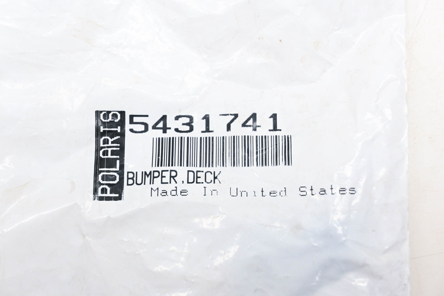 New OEM Polaris 5431741 Deck Bumpers Qty 2 NOS