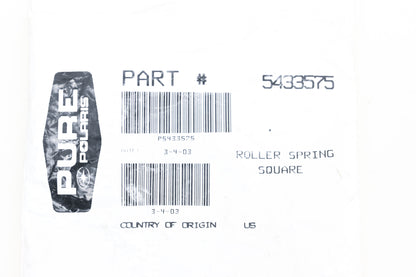 New OEM Polaris 5433575 Square Spring Roller NOS