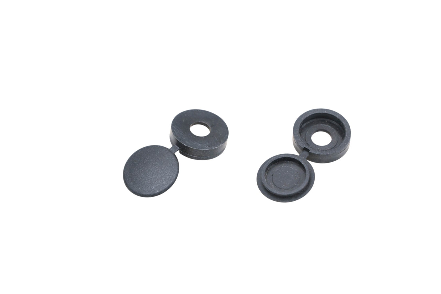 New OEM Polaris 5432420 Black Hinge Cover Caps Qty 2 NOS
