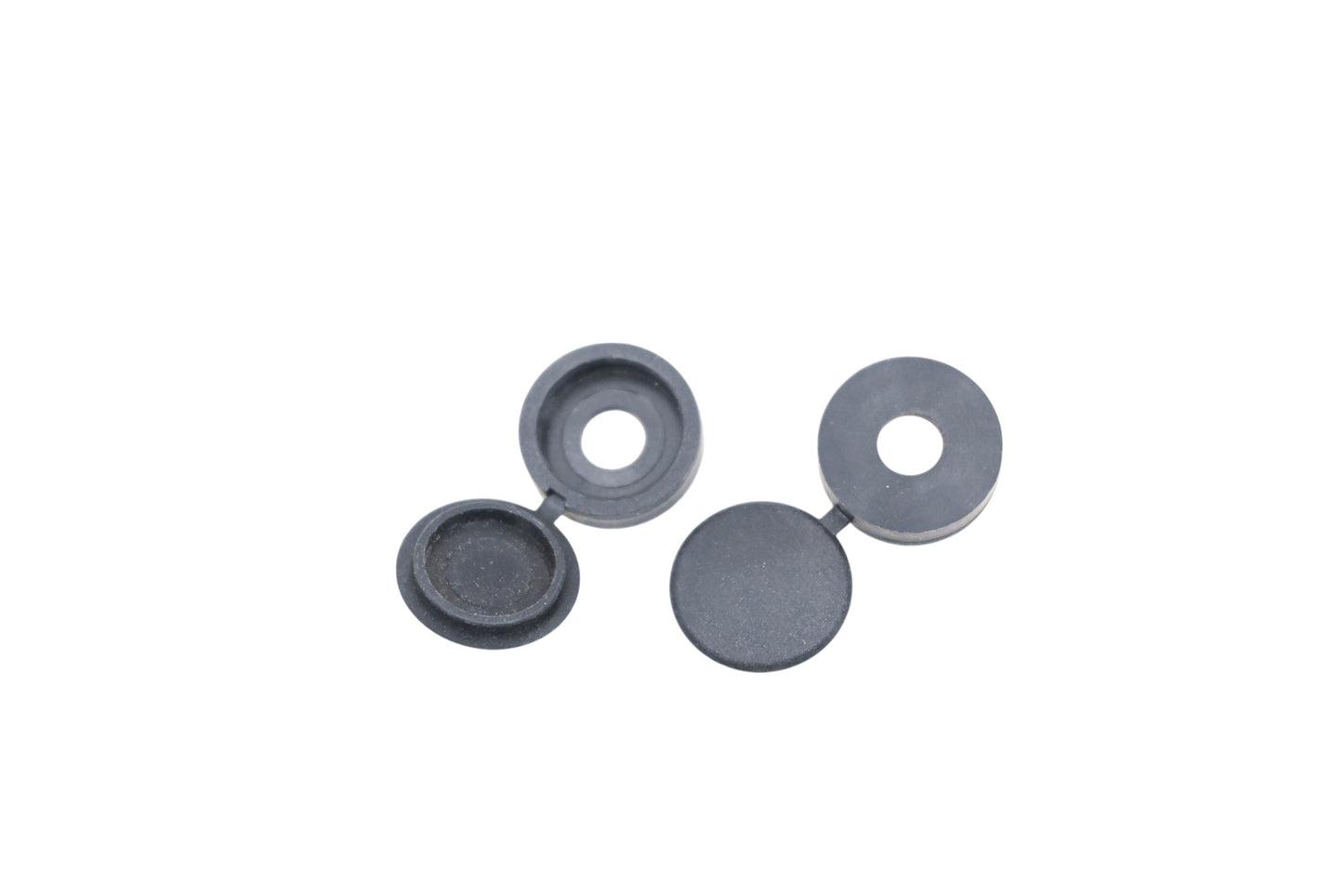 New OEM Polaris 5432420 Black Hinge Cover Caps Qty 2 NOS