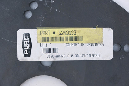 New OEM Polaris 5243133 Rear Brake Ventilated Rotor Disc 8.0 OD NOS