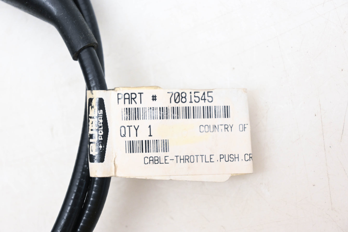 New OEM Polaris 7081545 Throttle Cable NOS