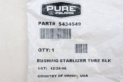 New OEM Polaris 5434549 Black Stabilizer Tube Bushing NOS