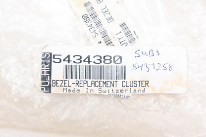 New OEM Polaris 5434380 Replacement Cluster Bezel NOS