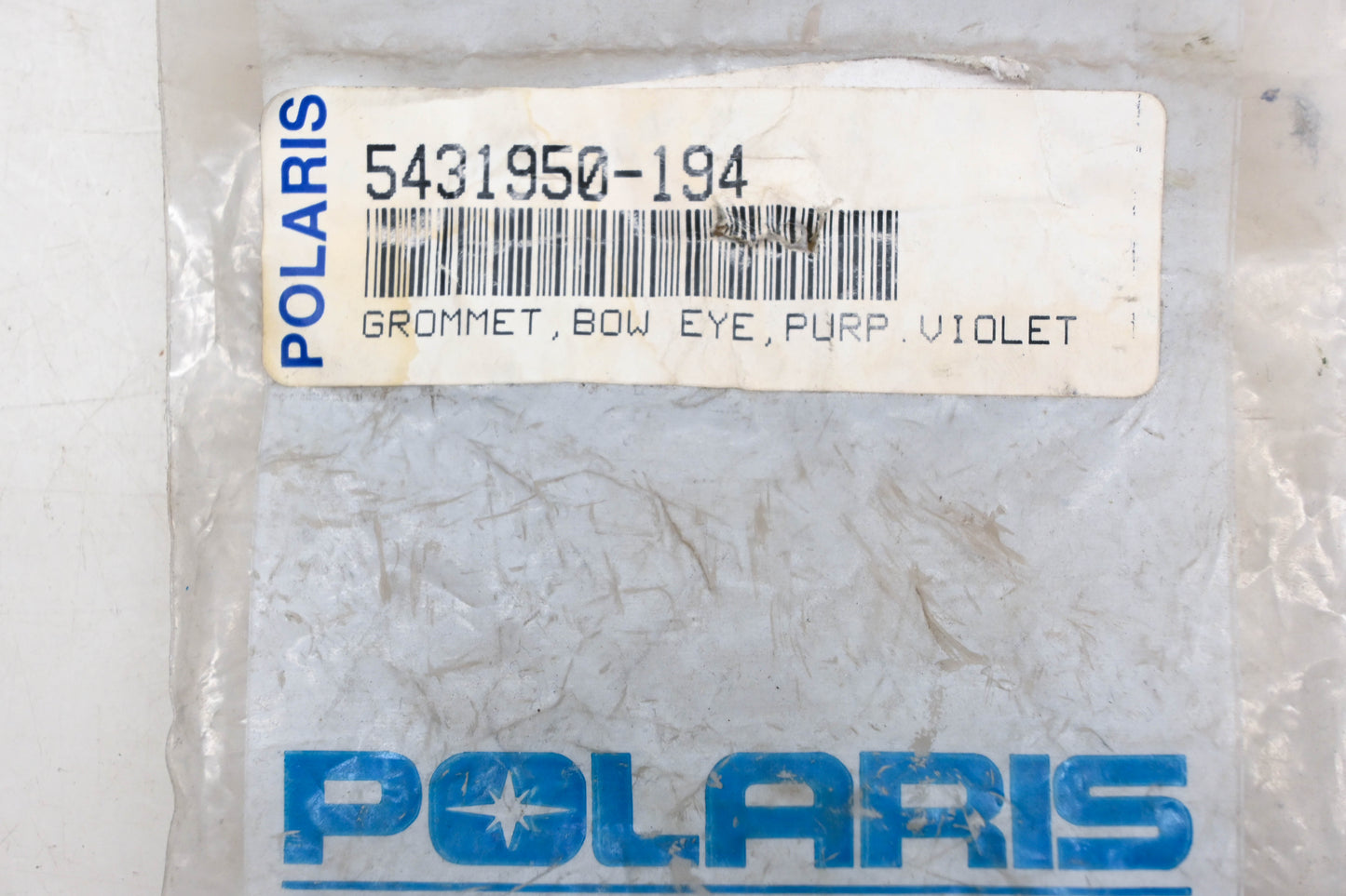 New OEM Polaris 5431950-194 Purple Violet Bow Eye Grommet Kit NOS