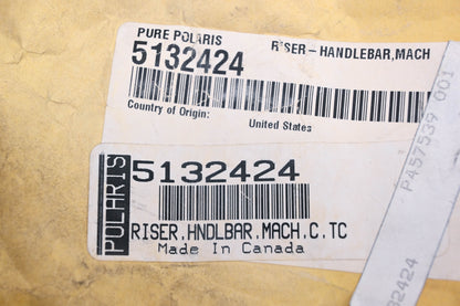 New OEM Polaris 5132424 Handlebar Riser NOS