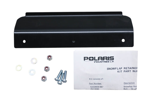 New OEM Polaris 2871015 Reverse Drive Snow Flap Retainer Kit NOS