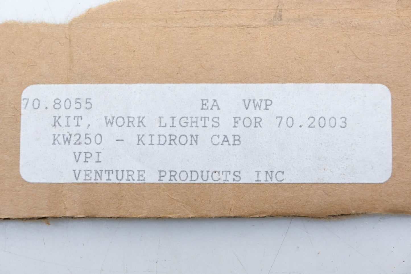 Ventrac 70.8055 Work Light Kit NOS