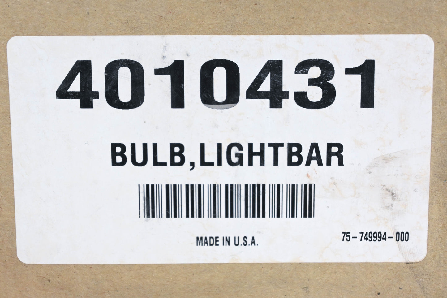 New OEM Polaris 4010431 Lightbar 12.8v 30w Bulb NOS
