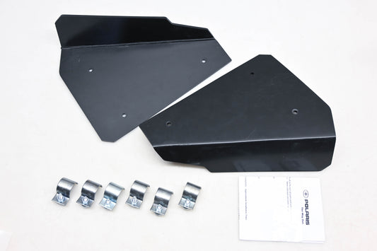 New OEM Polaris 2873422-070 Black Plastic A-Arm Guard Kit NOS