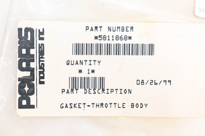 New OEM Polaris 5811868 Throttle Body Adapter Gasket NOS
