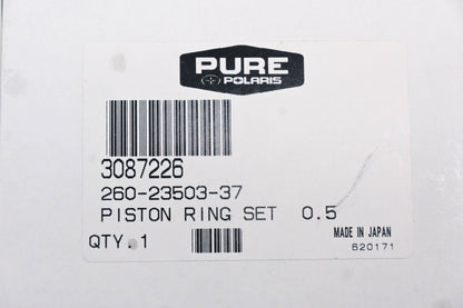 New OEM Polaris 3087226 Piston 0.5 Ring Kit NOS