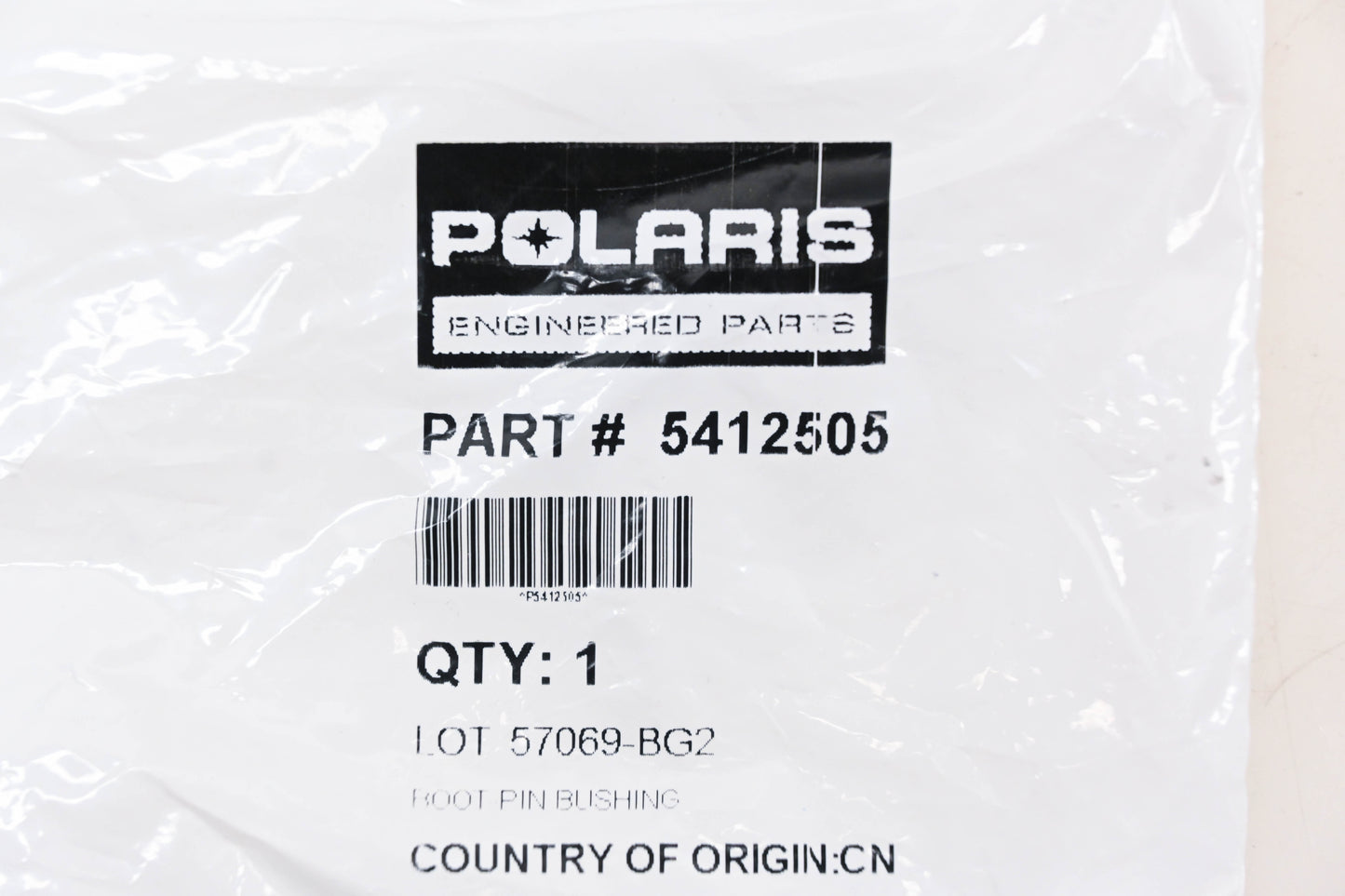 New OEM Polaris 5412505 Pushing Pin Boot NOS