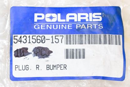 New OEM Polaris 5431560-157 Rear Bumper Plug Qty 2 NOS