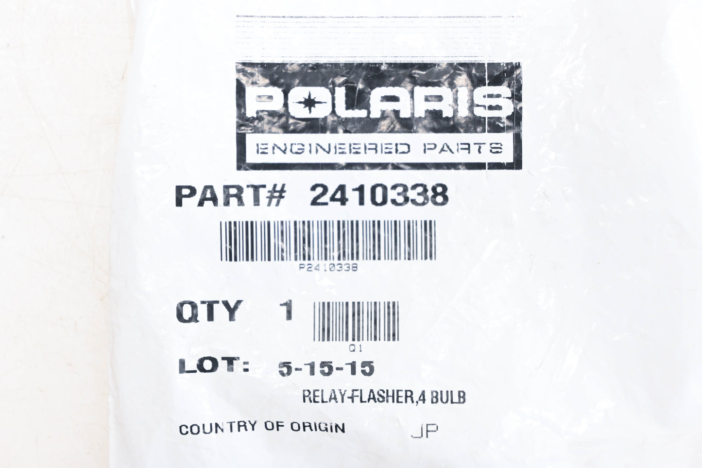 New OEM Polaris 2410338 Four Bulb Flasher Relay NOS