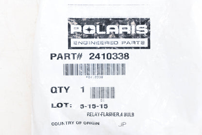 New OEM Polaris 2410338 Four Bulb Flasher Relay NOS