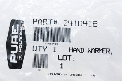 New OEM Polaris 2410418 Hand Warmer NOS