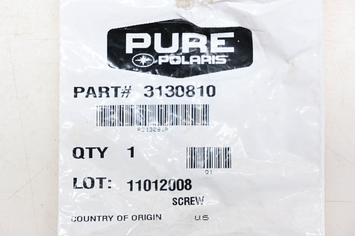New OEM Polaris 3130810 Screw NOS