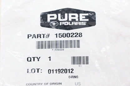 New OEM Polaris 1500228 O-Rings Qty 2 NOS