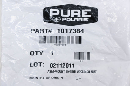 New OEM Polaris 1017384 Front Left Motor Mount NOS