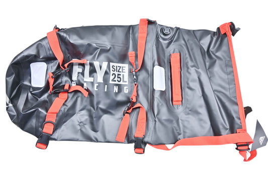 Fly Racing 479-1070 Black 25l Dry Bag NOS
