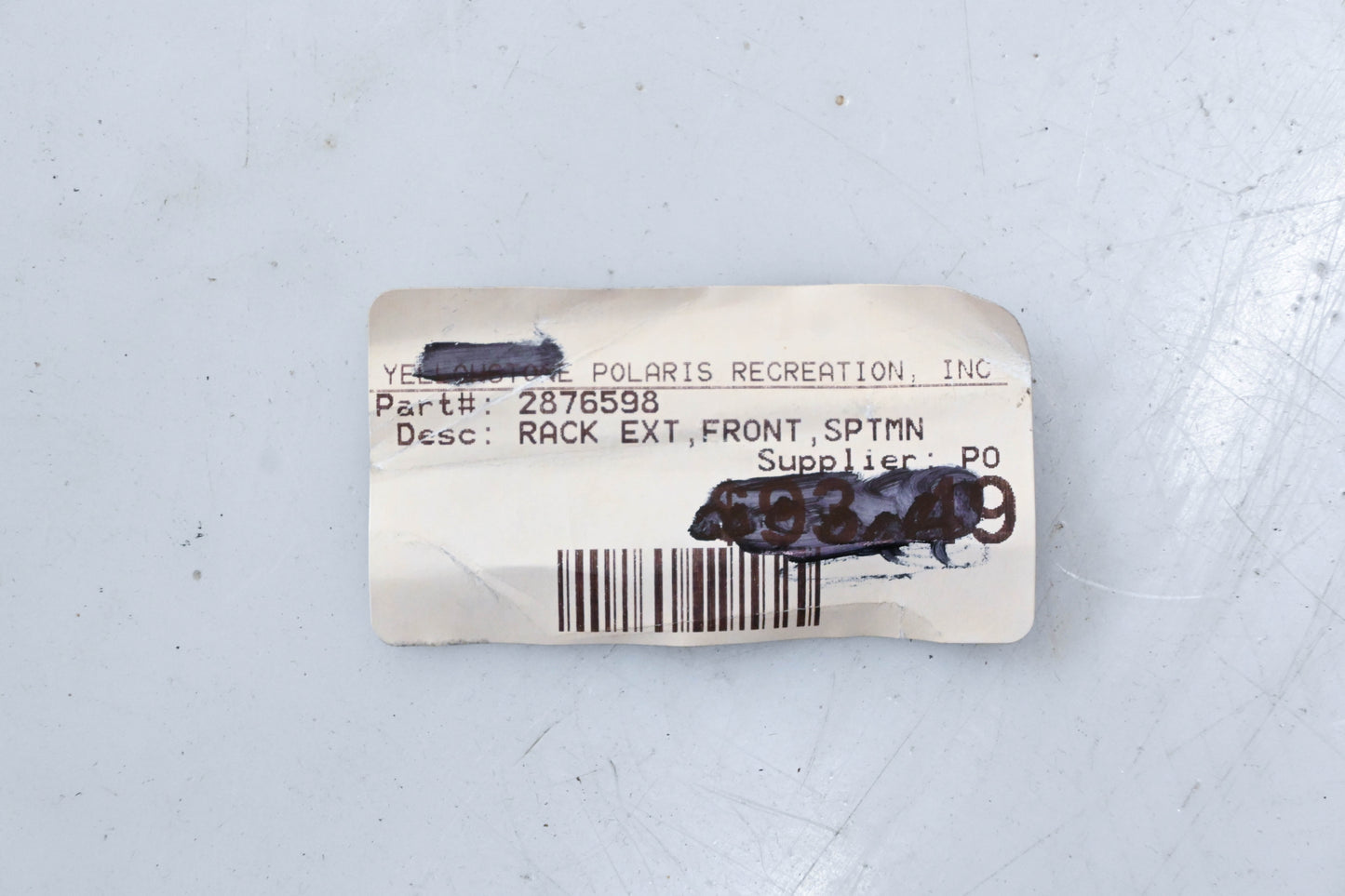 New OEM Polaris 2876598 Front Rack Extender NOS