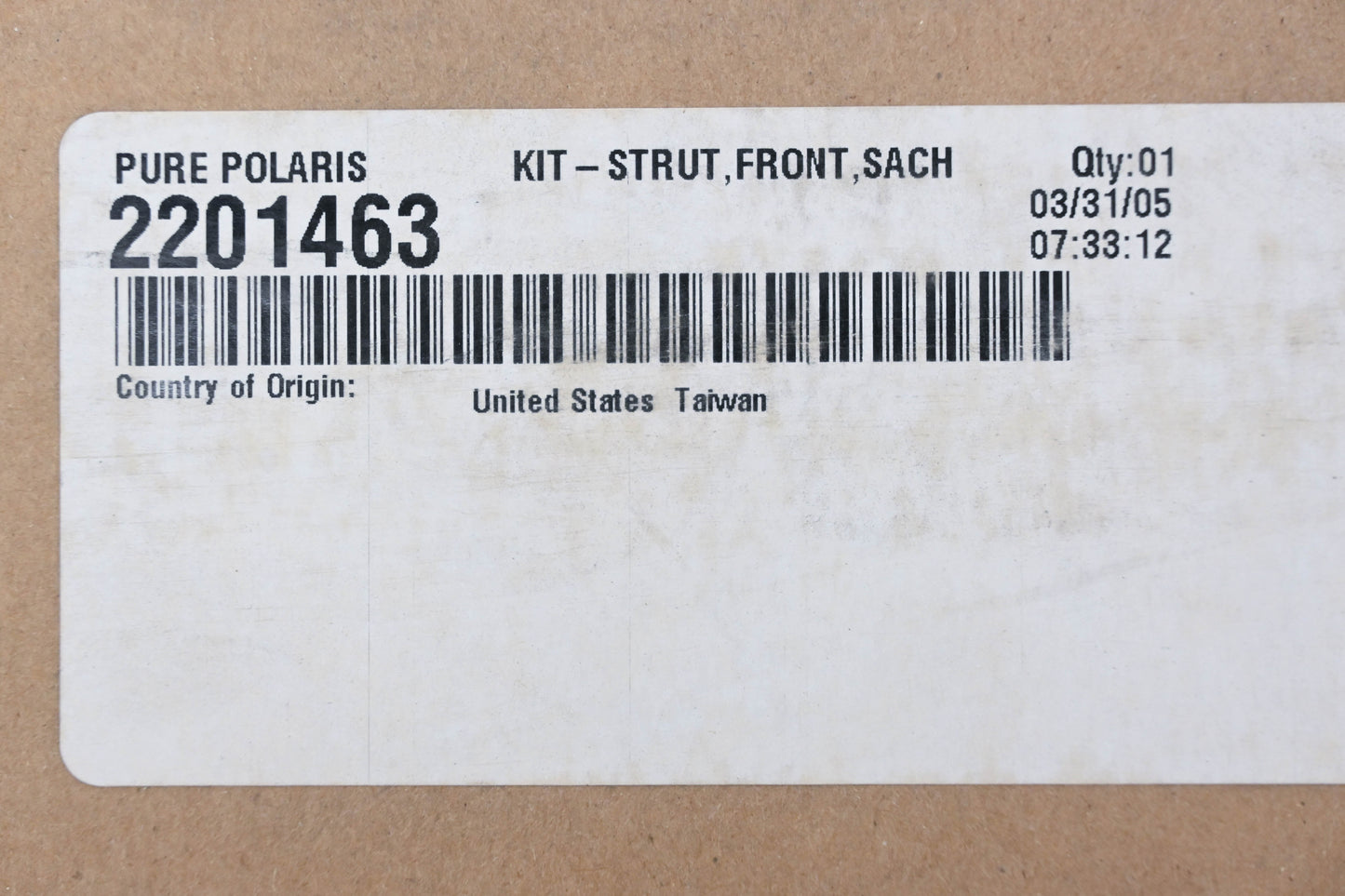 New OEM Polaris 2201463 Sach Shock Strut Kit NOS